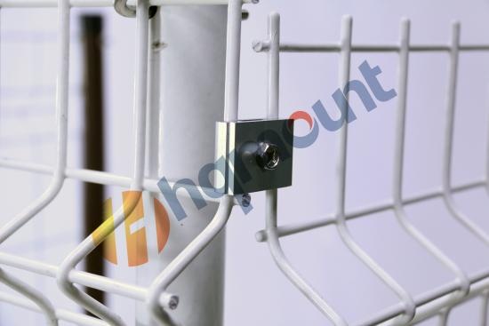 solar welded wire mesh fence