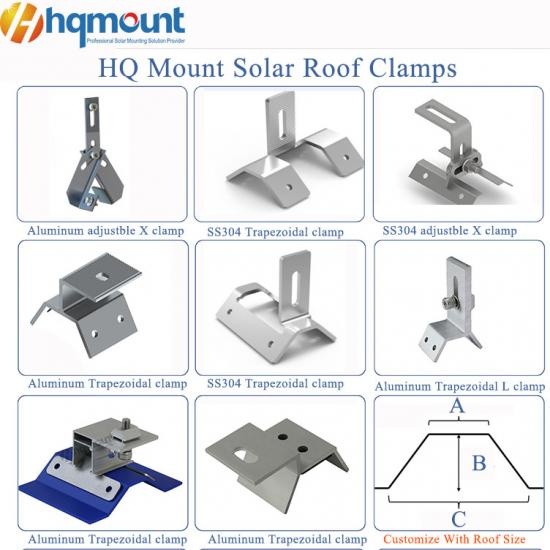 solar roof mounting