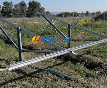 1MW GT2スチール製太陽光発電地上設置プロジェクト