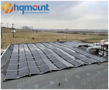 1MW 太陽光発電の屋上安定器設置ソリューション