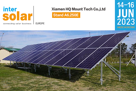 Intersolar 2023- opening a new era of energy, hqmount looking forward to your visit